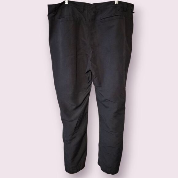 REI Gray Rip Stop Nylon Chino Khakis Mens Size 38x28 w/Zipper Pockets - Picture 2 of 4